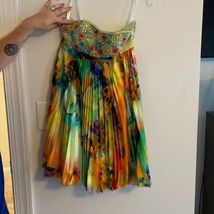 Hand painted Sherri Hill Size 2 Formal Gown.